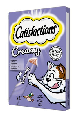 CATISFACTION CREAMY ANATRA 4 x 10 GR.