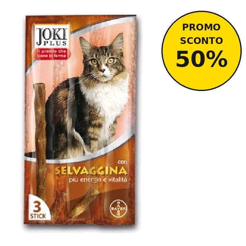 ELANCO JOKI PLUS CAT SNACK SELVAGGINA 3 PZ.