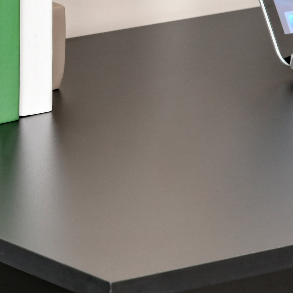 Bureau informatique, bureau avec rangement, 6 compartiments ouverts, table d'ordinateur pour chambre, studio-6