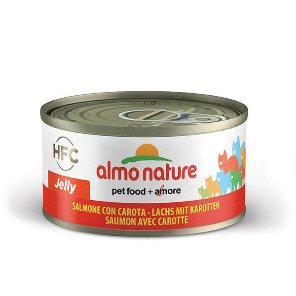 ALMO NATURE CAT HFC JELLY SALMONE & CAROTA 70 GR.