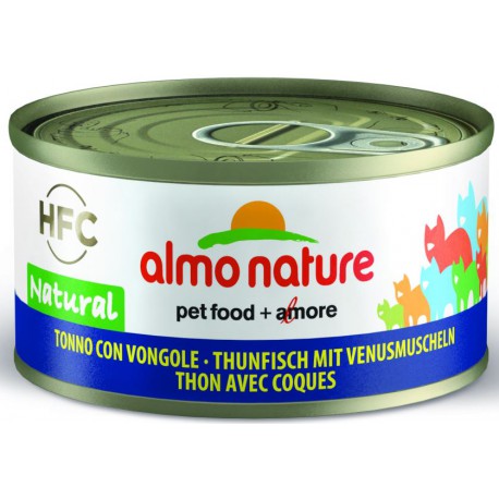ALMO NATURE CAT HFC NATURAL TONNO & VONGOLE 70 GR.