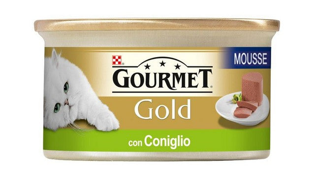 GOURMET GOLD MOUSSE CONIGLIO 85 GR.
