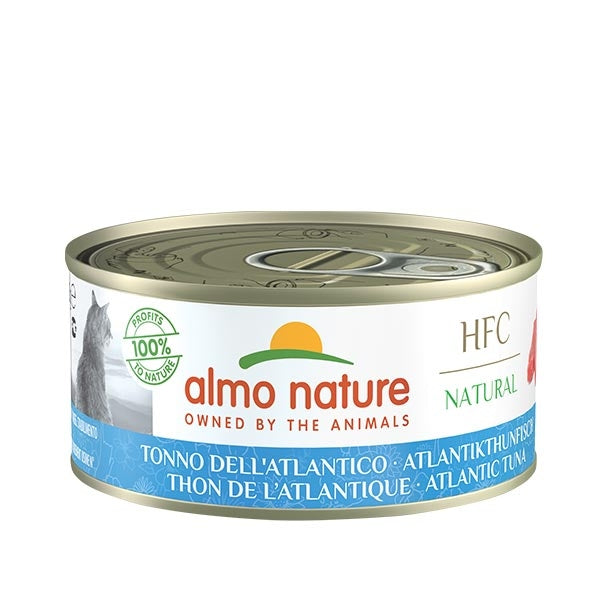 ALMO NATURE CAT HFC NATURAL TONNO DELL'ATLANTICO 150 GR.