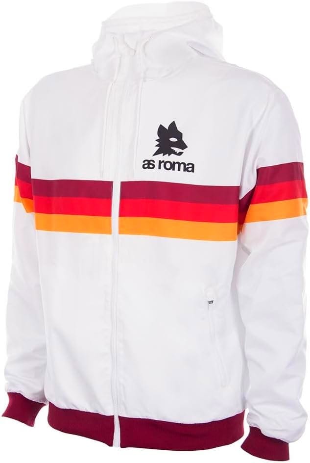 AS Roma Wind Jacket 1980's Collection Retro Style - Copa-0
