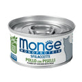 MONGE MONOPROTEIN SFILACCETTI POLLO & PISELLI 80 GR.