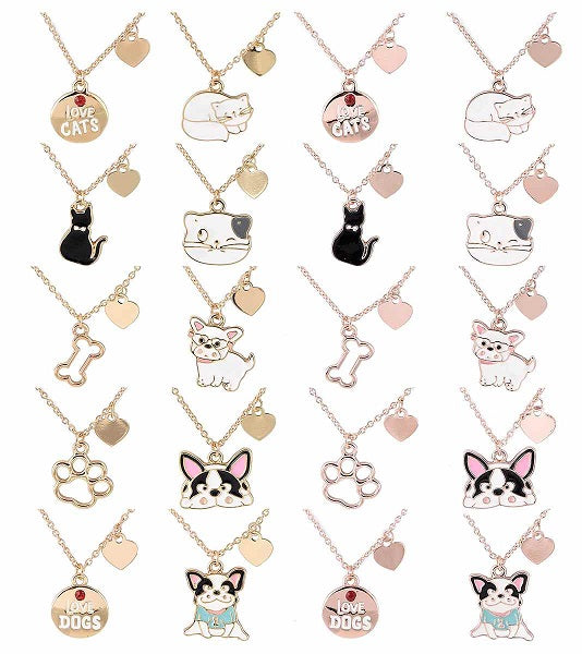 COLLANA GIROCOLLO IN METALLO "PET FRIENDS"