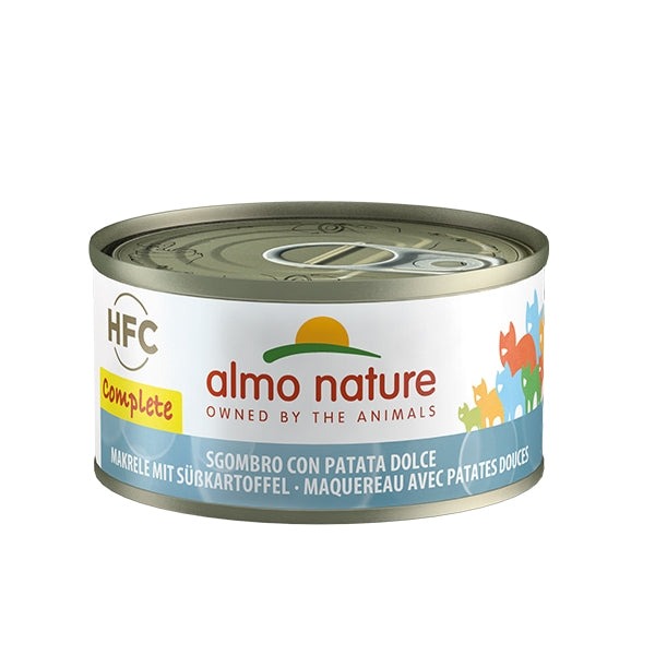 ALMO NATURE CAT HFC COMPLETE SGOMBRO & PATATE 70 GR.