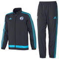 Fc Schalke 04 Presentation Soccer Tracksuit 2015/16 - Adidas-0