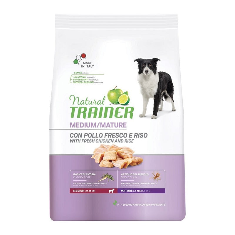 *NATURAL TRAINER MEDIUM MATURITY POLLO FRESCO 3 KG.