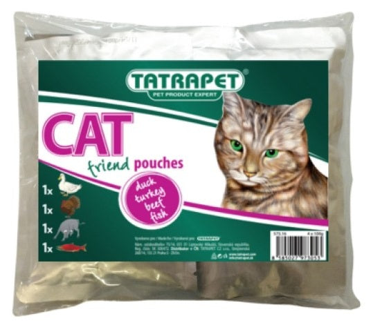 TATRAPET CAT FRIEND ADULT MIX MULTIPACK (4 x 100 GR.)