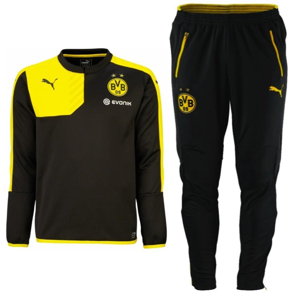 Borussia Dortmund Training Sweat tracksuit 2015/16 - Puma-0