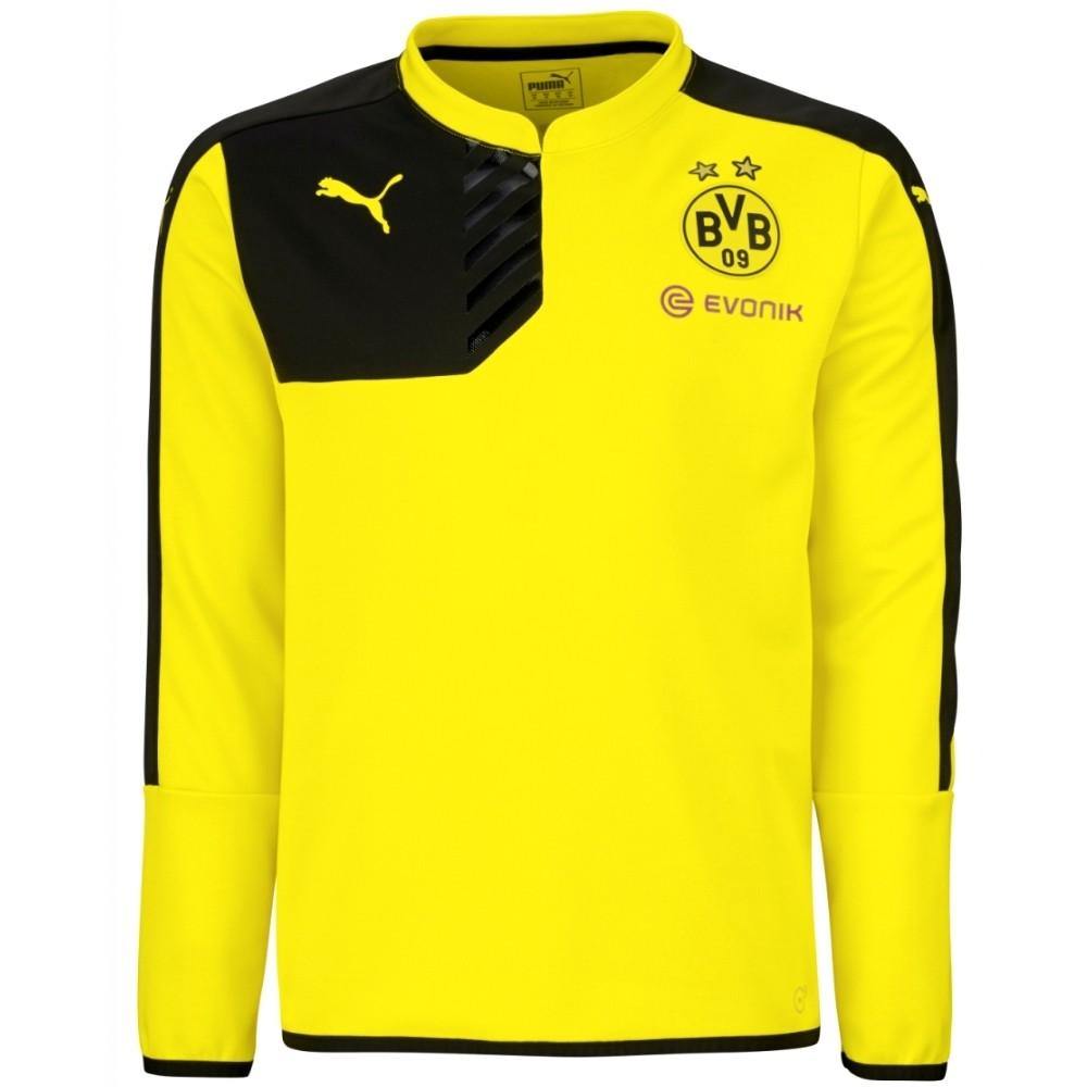 Borussia Dortmund Training Sweat tracksuit 2015/16 yellow - Puma-2