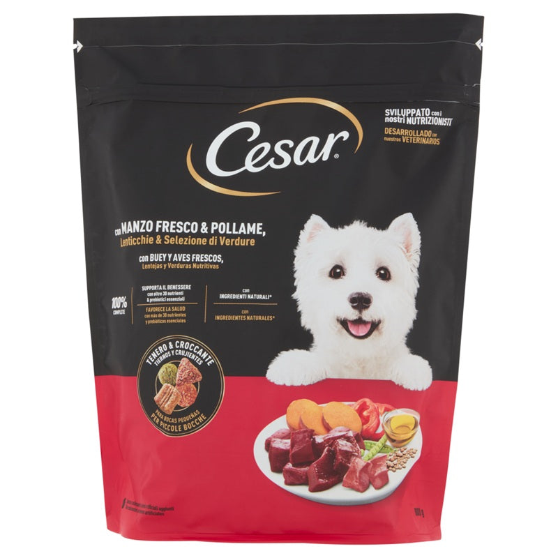 CESAR ADULT MANZO, POLLAME & VERDURE 1,4 KG.