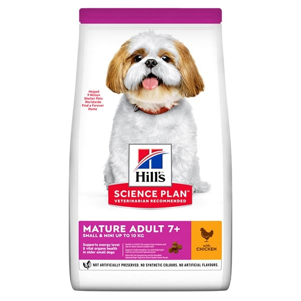 HILL'S SCIENCE PLAN CANINE MATURE 7+ SMALL & MINI POLLO 1,5 KG.