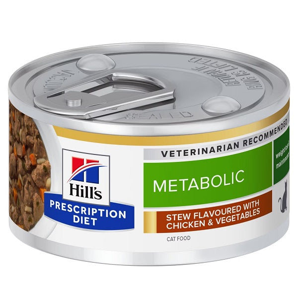 HILL'S PRESCRIPTION DIET FELINE STEW METABOLIC 82 GR.