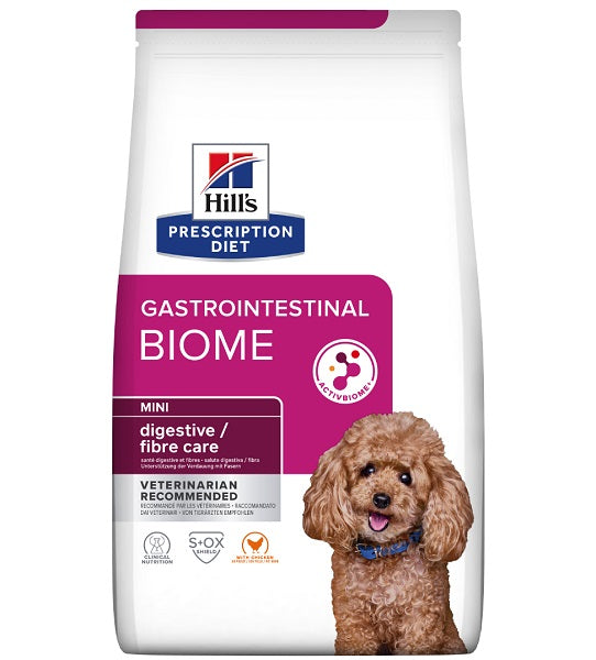 HILL'S PRESCRIPTION DIET CANINE GASTROINTESTINAL BIOME MINI POLLO 6 KG.