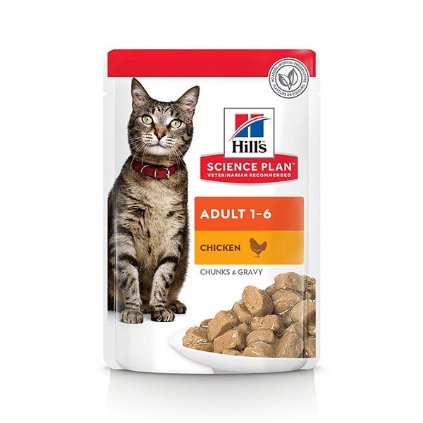 *HILL'S SCIENCE PLAN FELINE ADULT POLLO 85 GR.