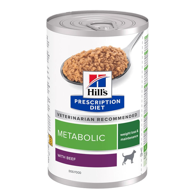 HILL'S PRESCRIPTION DIET CANINE METABOLIC MANZO 370 GR.