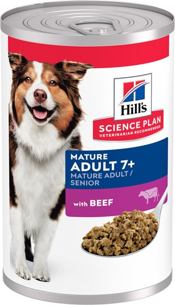 HILL'S SCIENCE PLAN CANINE MATURE 7+ MANZO 370 GR.
