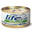 LIFE CAT NATURAL KITTEN POLLO 85 GR.