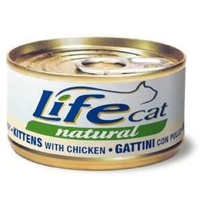 LIFE CAT NATURAL KITTEN POLLO 85 GR.