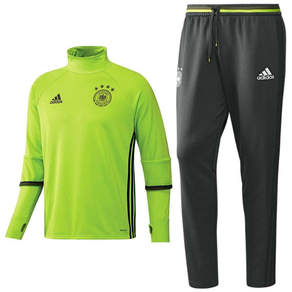 Germany Training Technical Soccer Tracksuit Euro 2016 Fluo - Adidas-0