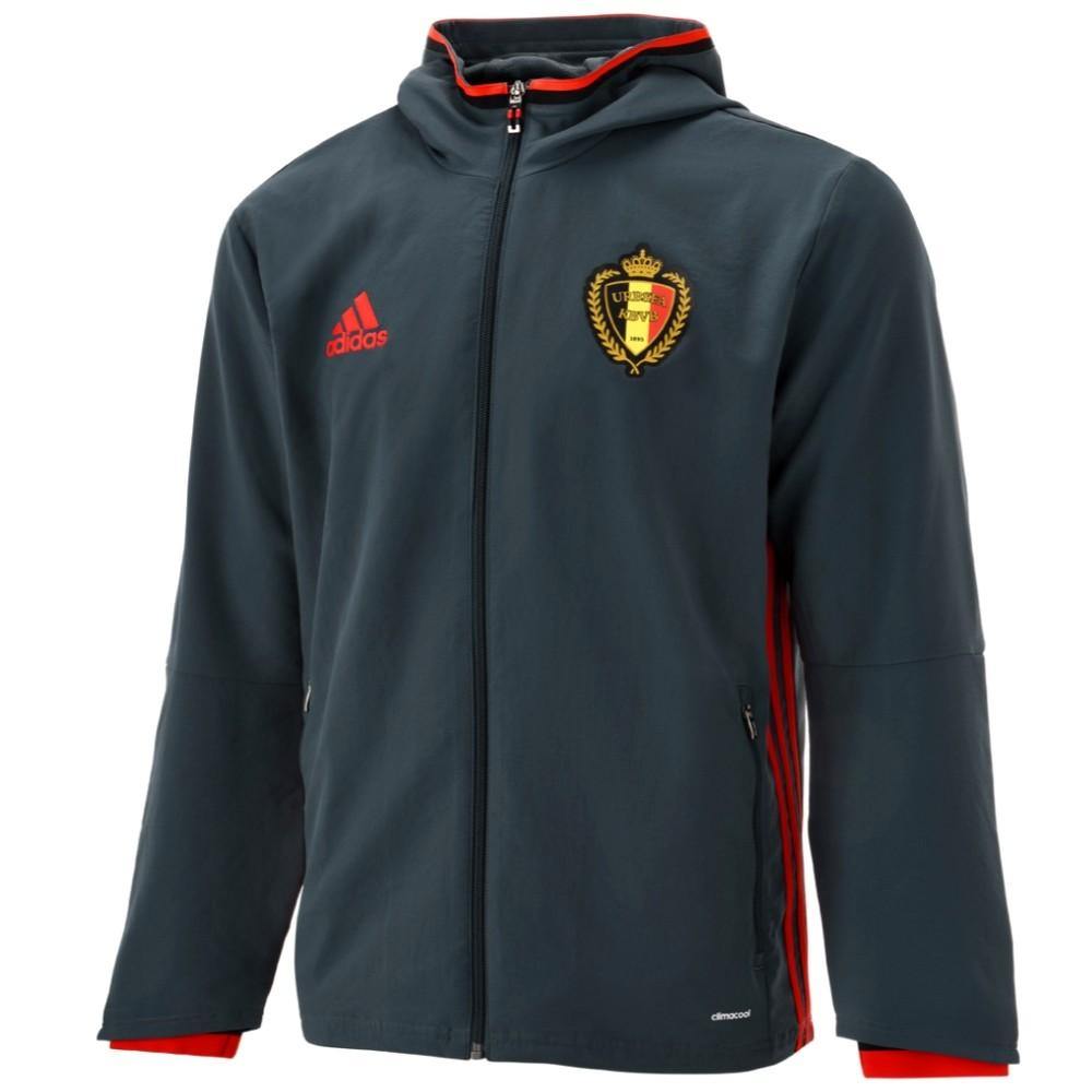 Belgium Presentation Soccer Tracksuit Euro 2016 - Adidas-1
