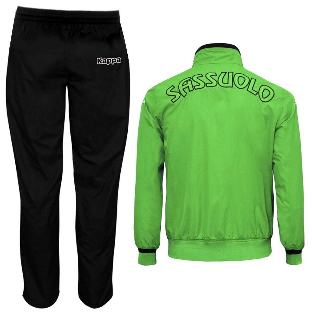 Us Sassuolo Calcio Presentation Soccer Tracksuit 2015/16 Green - Kappa-1