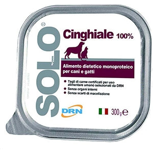 DRN SOLO CINGHIALE 100% MONOPROTEICO 100 GR.