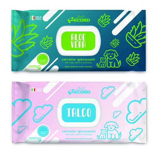 RECORD SALVIETTE DETERGENTI MAXI CLOREXIDINA 80 PZ.