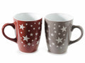 TAZZA MUG IN CERAMICA CON STELLINE DECORATE