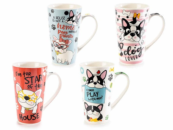 TAZZA MUG IN PORCELLANA "DOG LIFE"