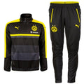 Borussia Dortmund Technical Training Soccer Tracksuit 2016/17 Black - Puma-0