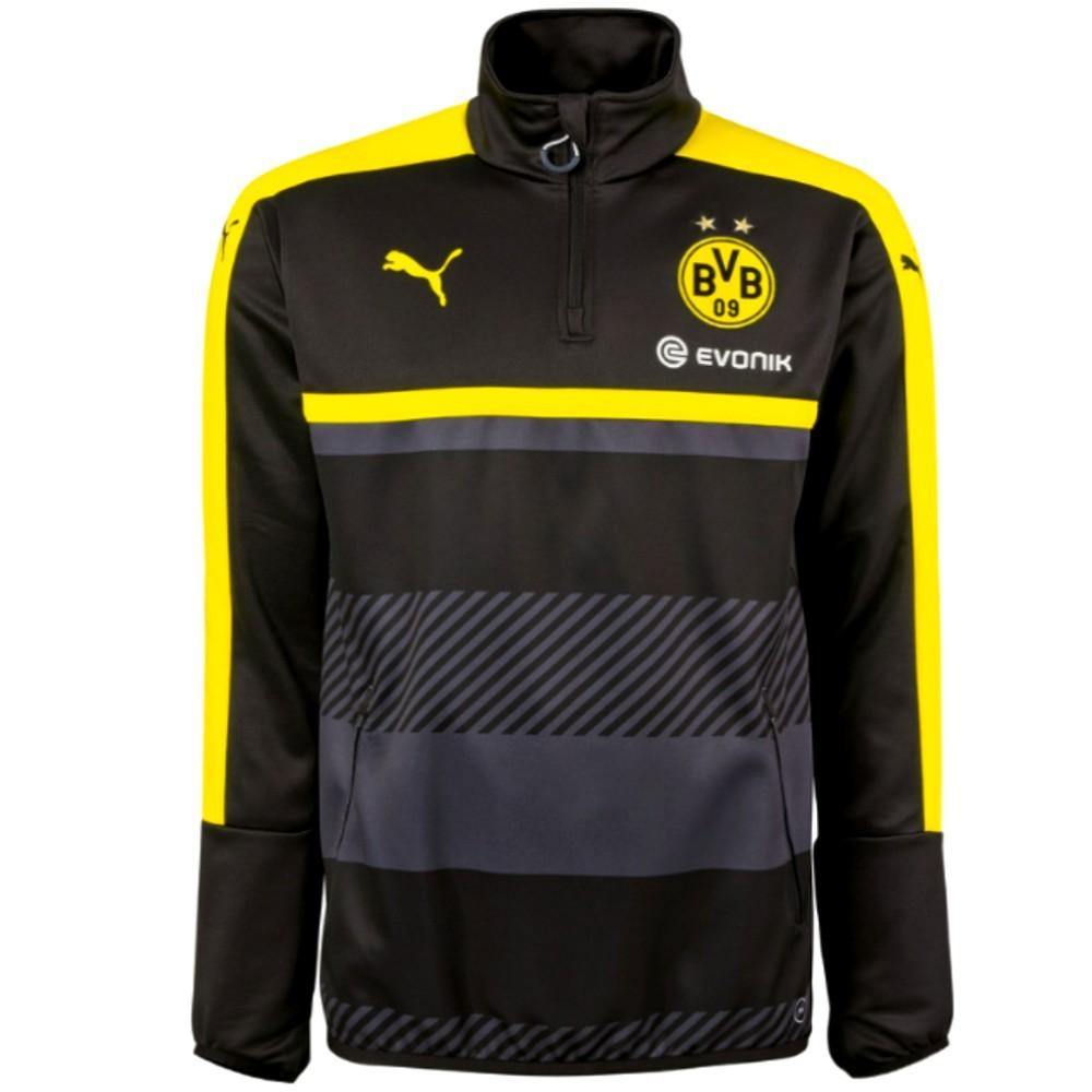 Borussia Dortmund Technical Training Soccer Tracksuit 2016/17 Black - Puma-2