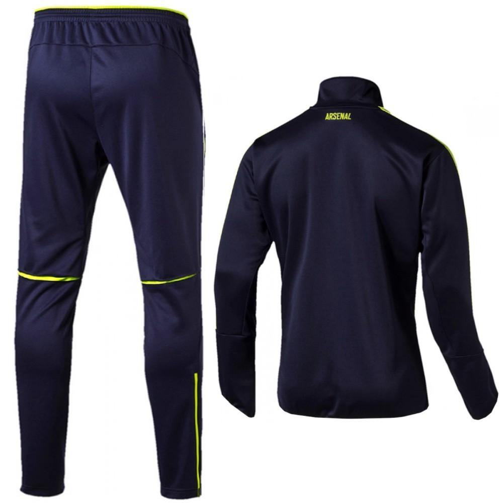 Arsenal Ucl Technical Training Soccer Tracksuit 2016/17 Navy/Fluo - Puma-1