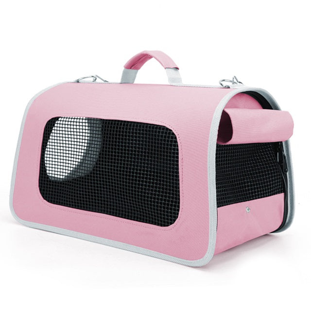 ALSO BORSA TRASPORTINO SEMIRIGIDO VOYAGE (44 x 23,5 x 25 CM.) ROSA