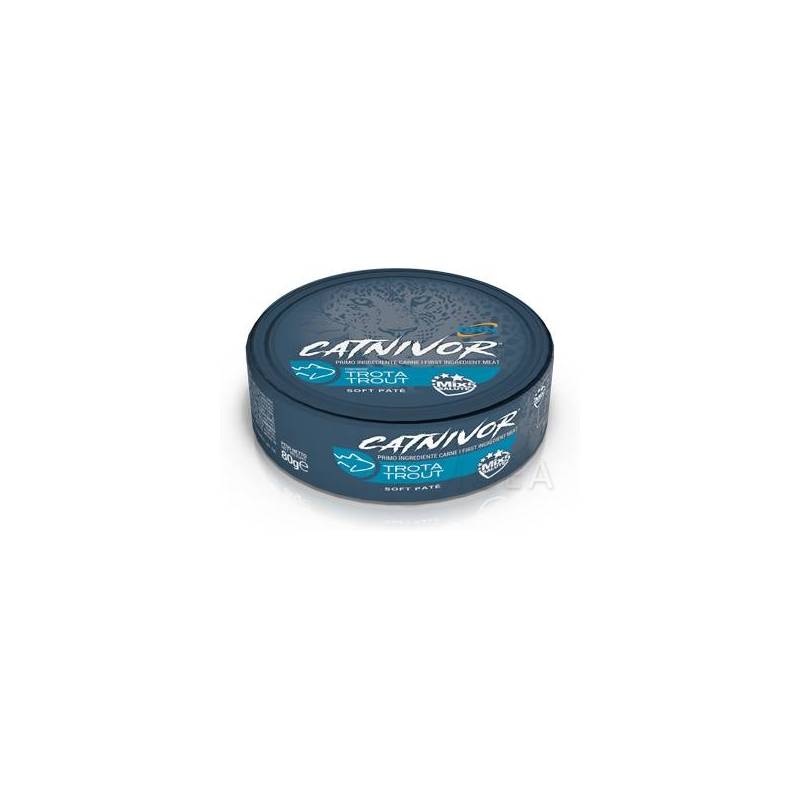 CATNIVOR SOFT PATE' TROTA 80 GR.