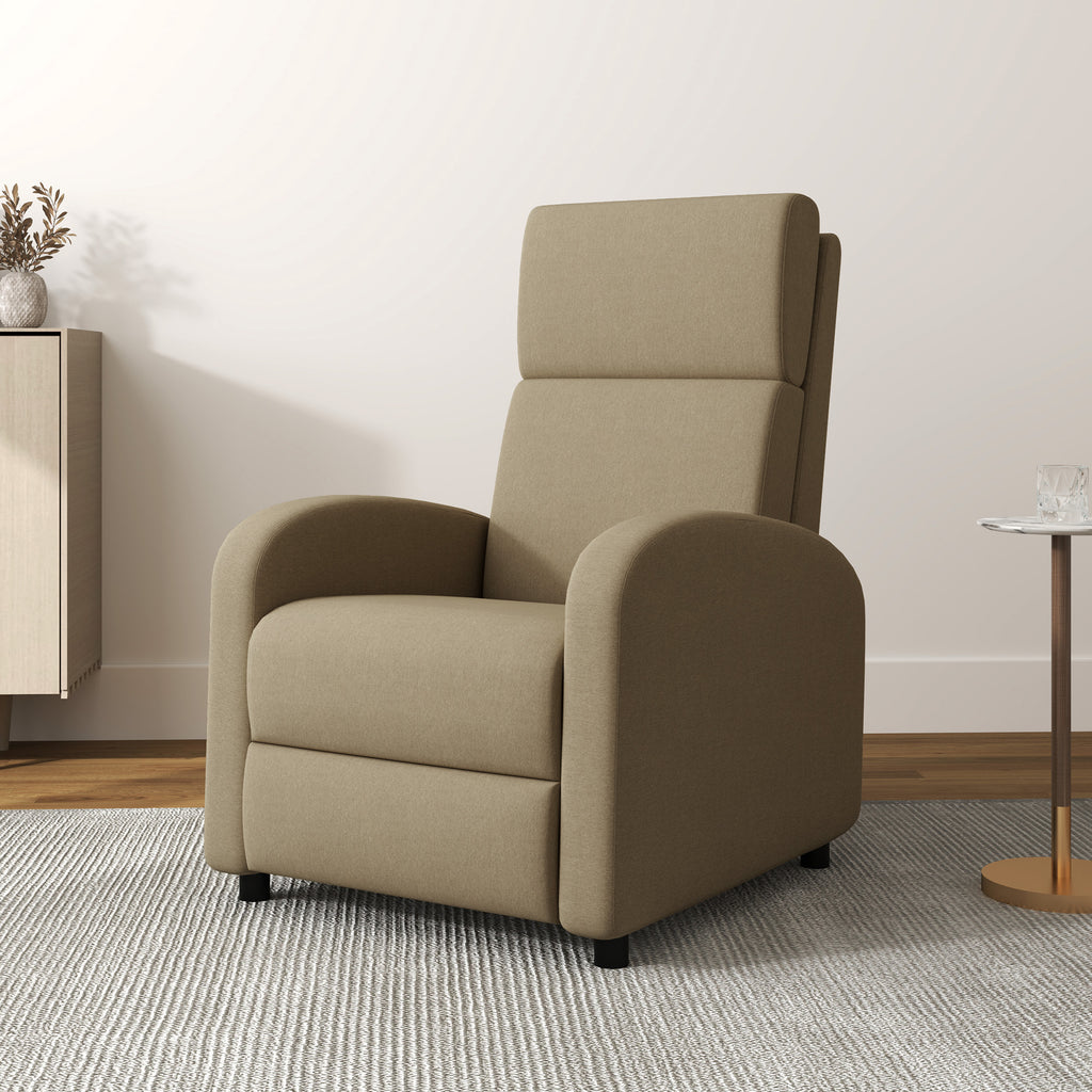 Fauteuil relax fauteuil inclinable salon fauteuil de relaxation - dossier réglable jusqu'à 160° repose-pieds intégré-1