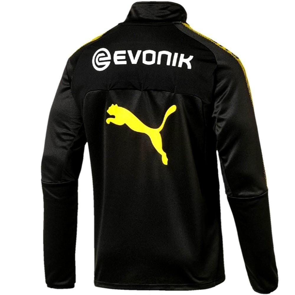 Borussia Dortmund Black Training Technical Soccer Tracksuit 2017/18 - Puma-2