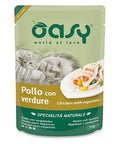 OASY CAT BUSTE POLLO CON VERDURE 70 GR.