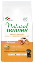 NATURAL TRAINER SENSITIVE ADULT MINI SALMONE 800 GR.