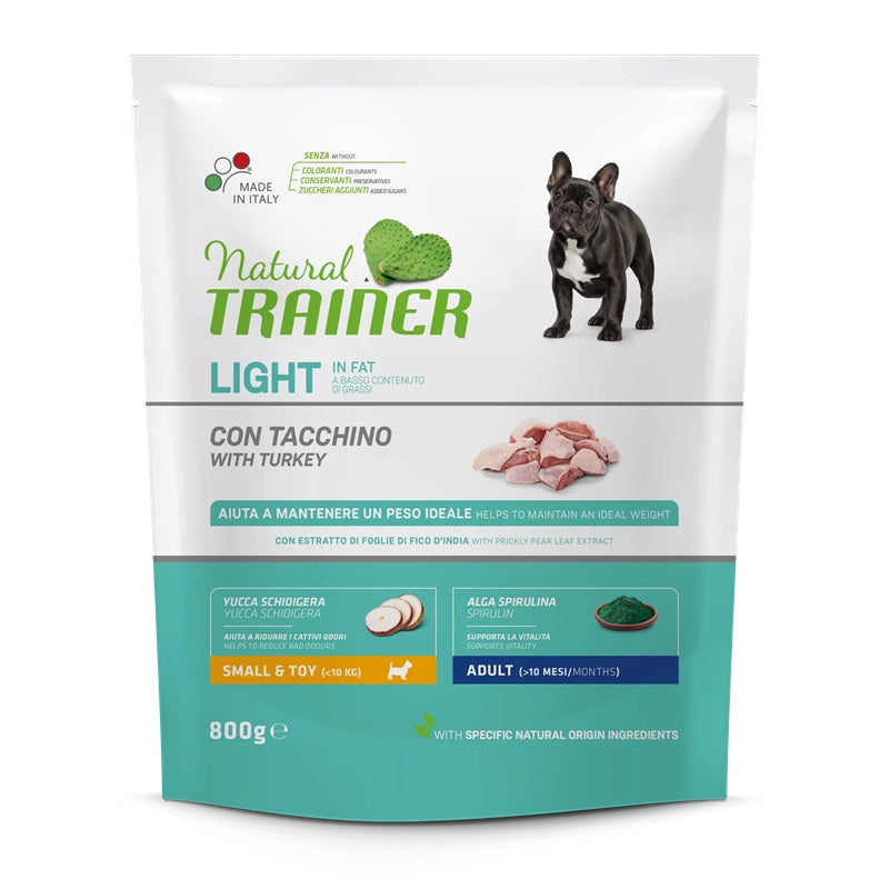 NATURAL TRAINER SMALL & TOY LIGHT IN FAT TACCHINO 800 GR.