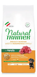 NATURAL TRAINER SENSITIVE ADULT MINI AGNELLO 7 KG.