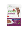 NATURAL TRAINER CAT ADULT STERILISED MANZO 85 GR.