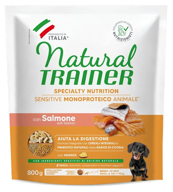 NATURAL TRAINER SENSITIVE ADULT MINI MAIALE 800 GR.