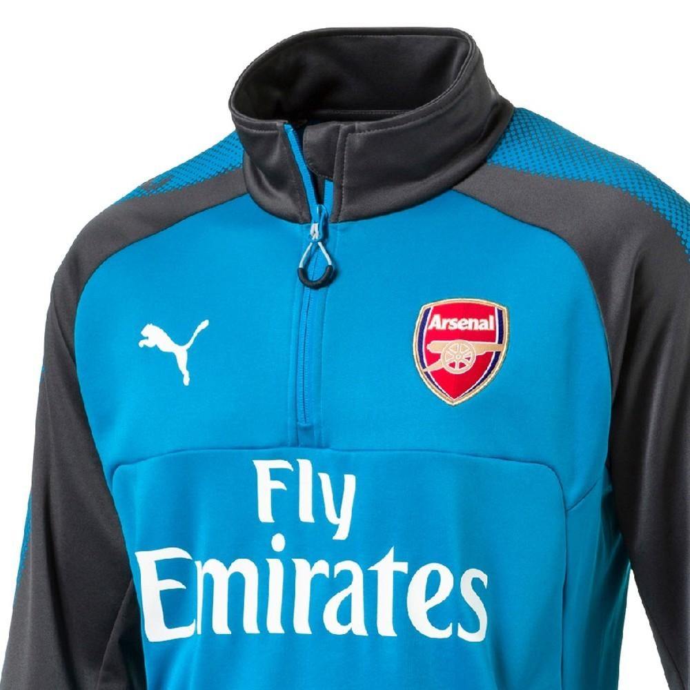 Arsenal FC blue Technical Training Soccer Tracksuit 2017/18 - Puma-2