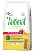NATURAL TRAINER SMALL & TOY ADULT PROSCIUTTO CRUDO & RISO 2 KG.