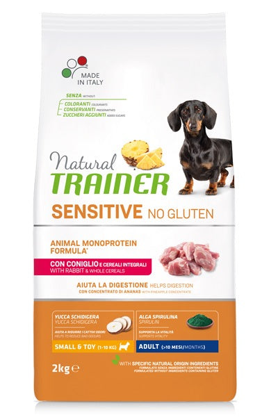 NATURAL TRAINER SENSITIVE ADULT MINI CONIGLIO 2 KG.