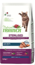 NATURAL TRAINER CAT ADULT STERILISED TROTA 300 GR.