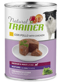 Natural Trainer Pate Medium & Maxi Mature con Pollo 400 GR.
